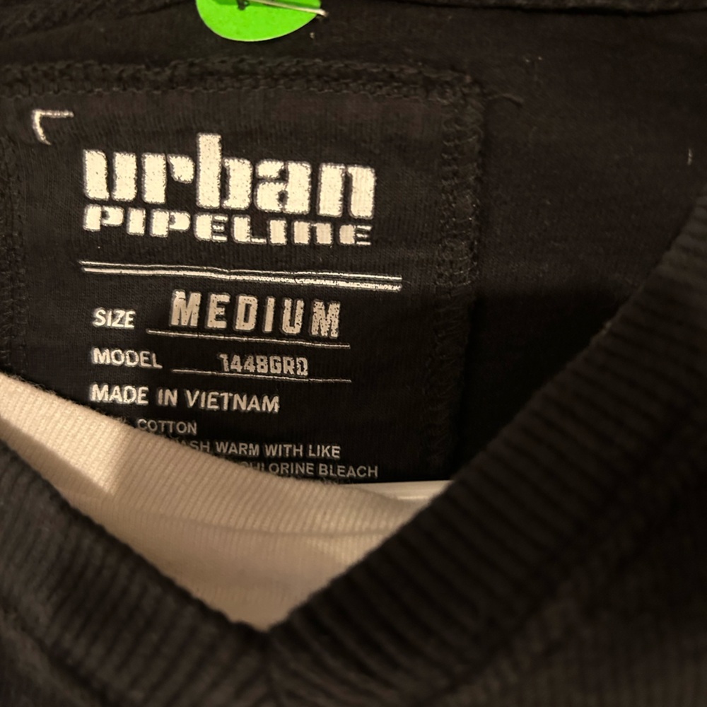 Urban Pipeline Black Long Sleeve Shirt - Picture 4 of 4